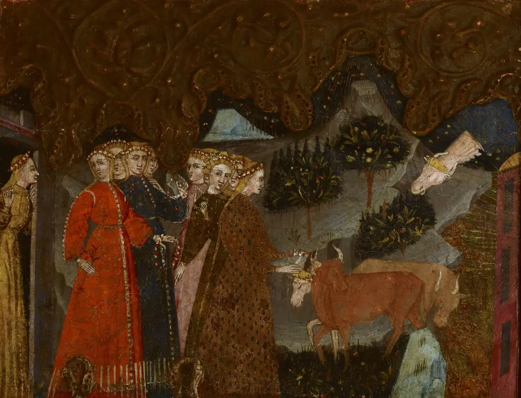 Mythological Scene (Abduction of Europe?) – Fragment of a Cassone
