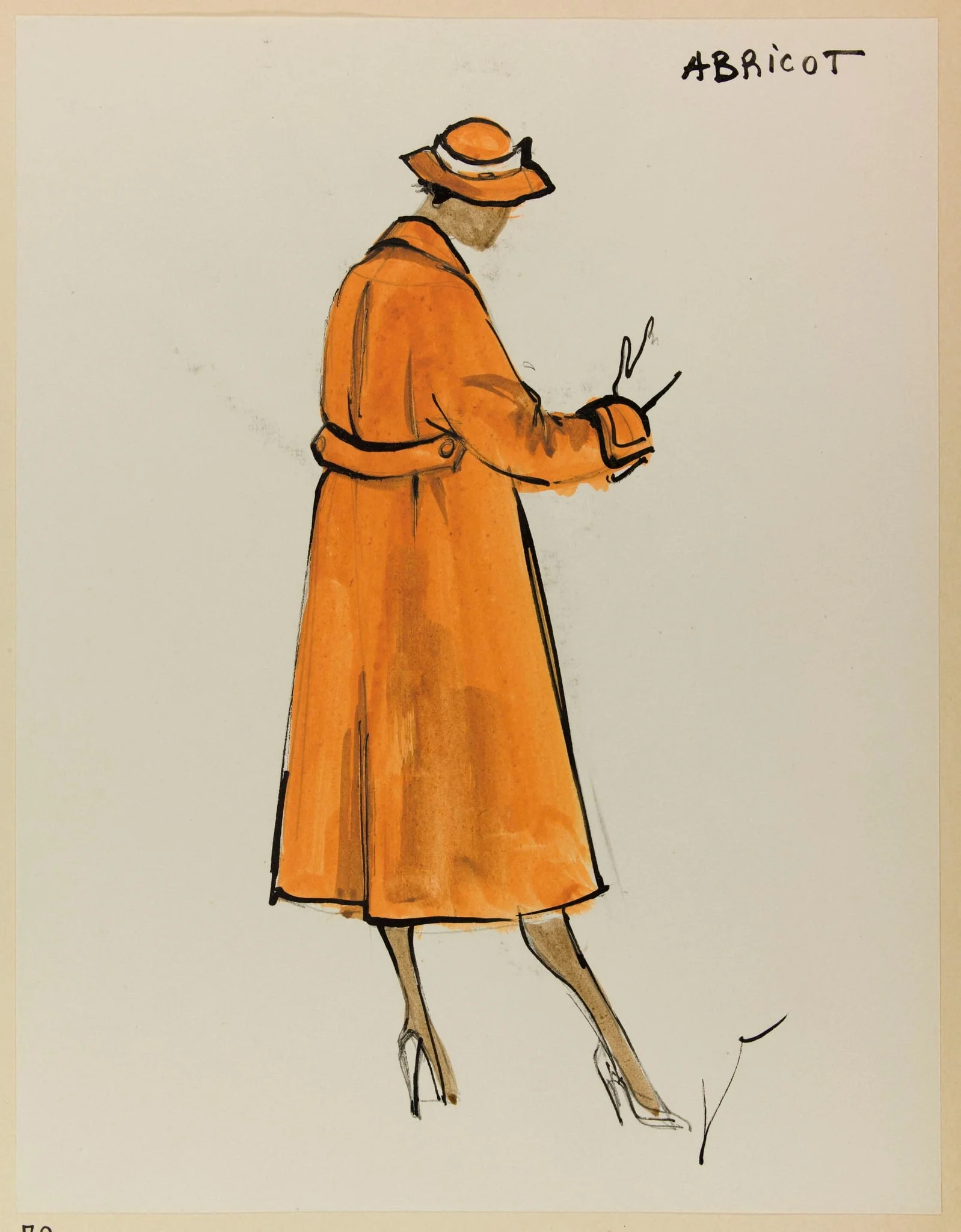 Abricot, by Marie-Louise Carven, 1953