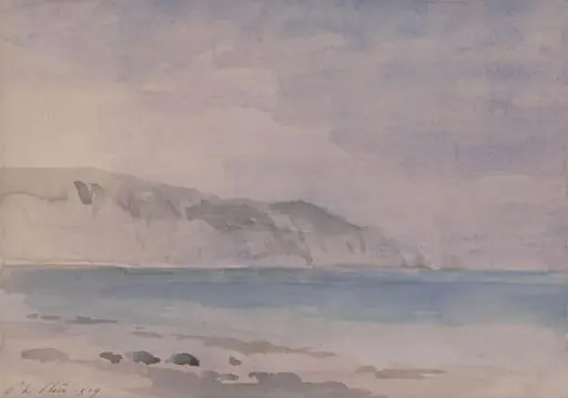 The Needles on a grey day