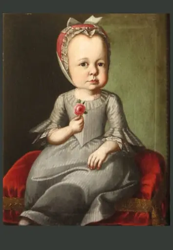 Sophia von Brukenthal, fiica lui Samuel von Brukenthal (în registrul inventar: Fiica guvernatorului Samuel von Brukenthal)
