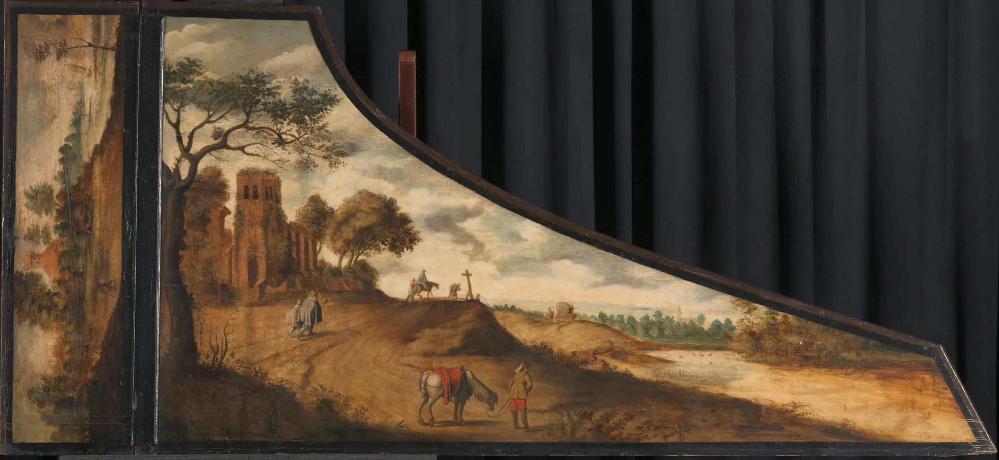 Deksel van een klavecimbel, by Unknown, unspecified, 1625