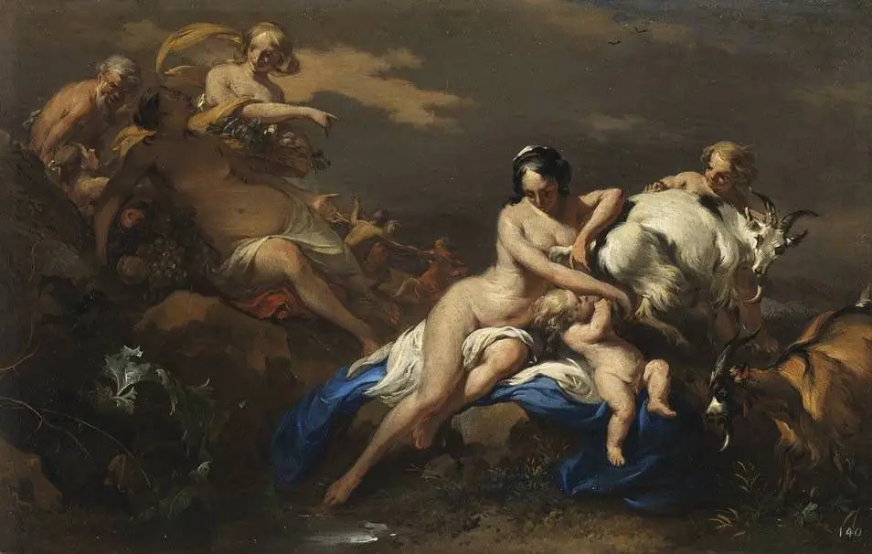 The upbringing of Jupiter