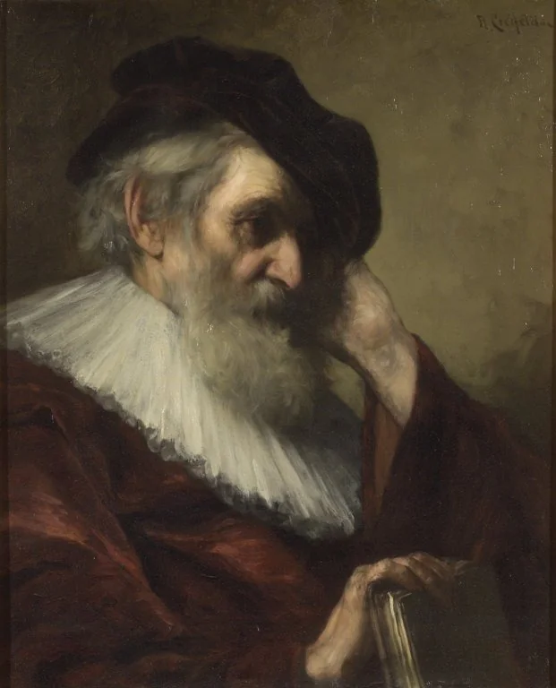The Patrician, by Richard Creifelds, oil, 1890