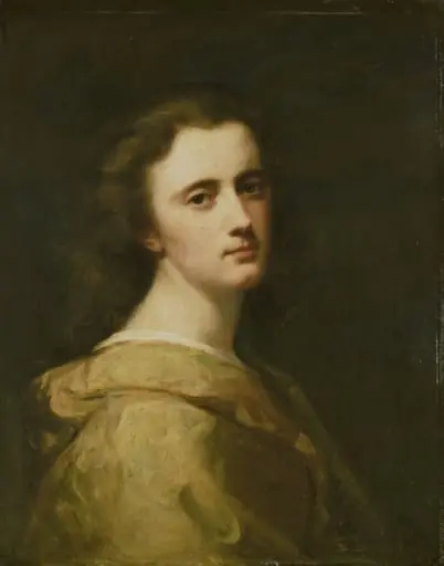Portrait of Th&#233;r&#232;se Schwartze, the Artist's Daughter, at 16 years of age