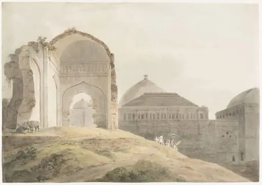Ruins of the Palace at Madura [The Palace of Tirumulla Nayak]