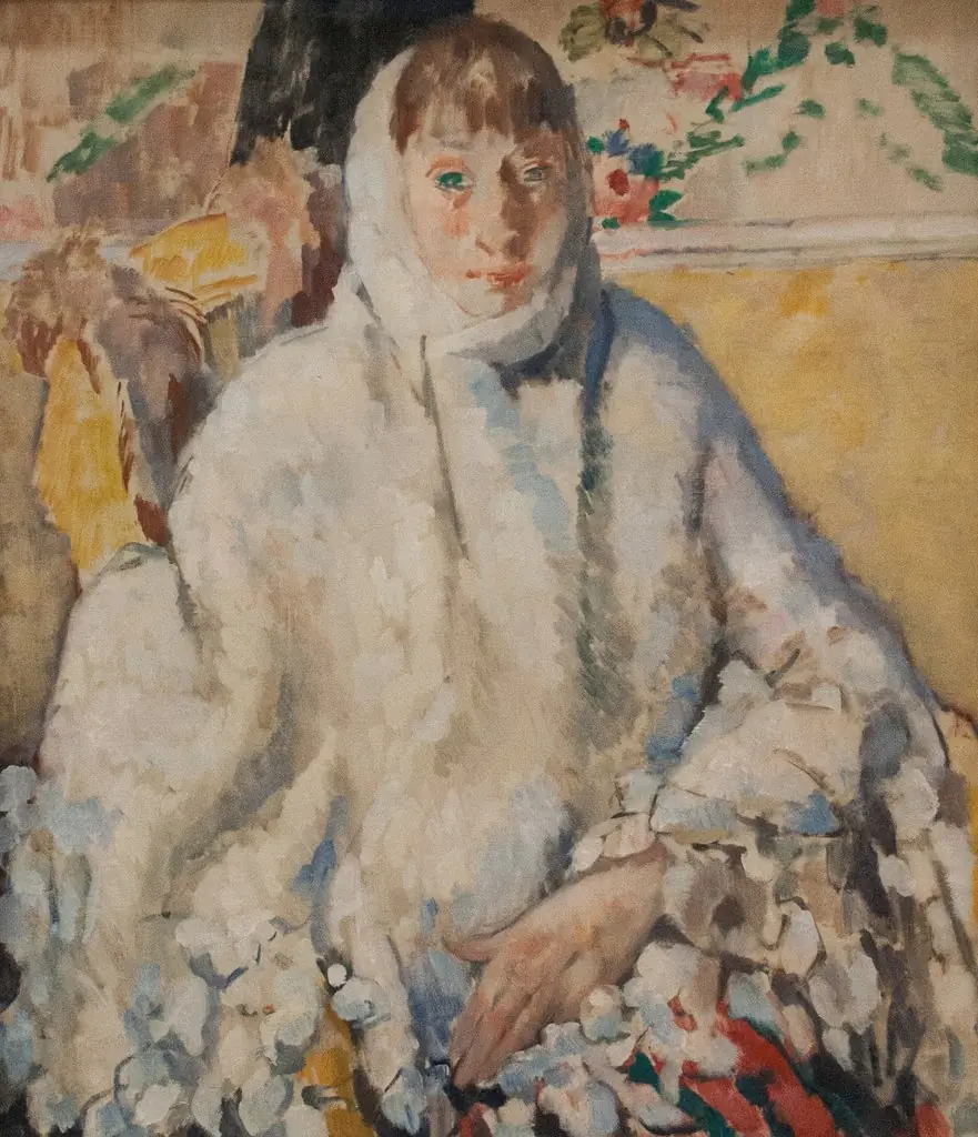The Sick Woman with the White Shawl