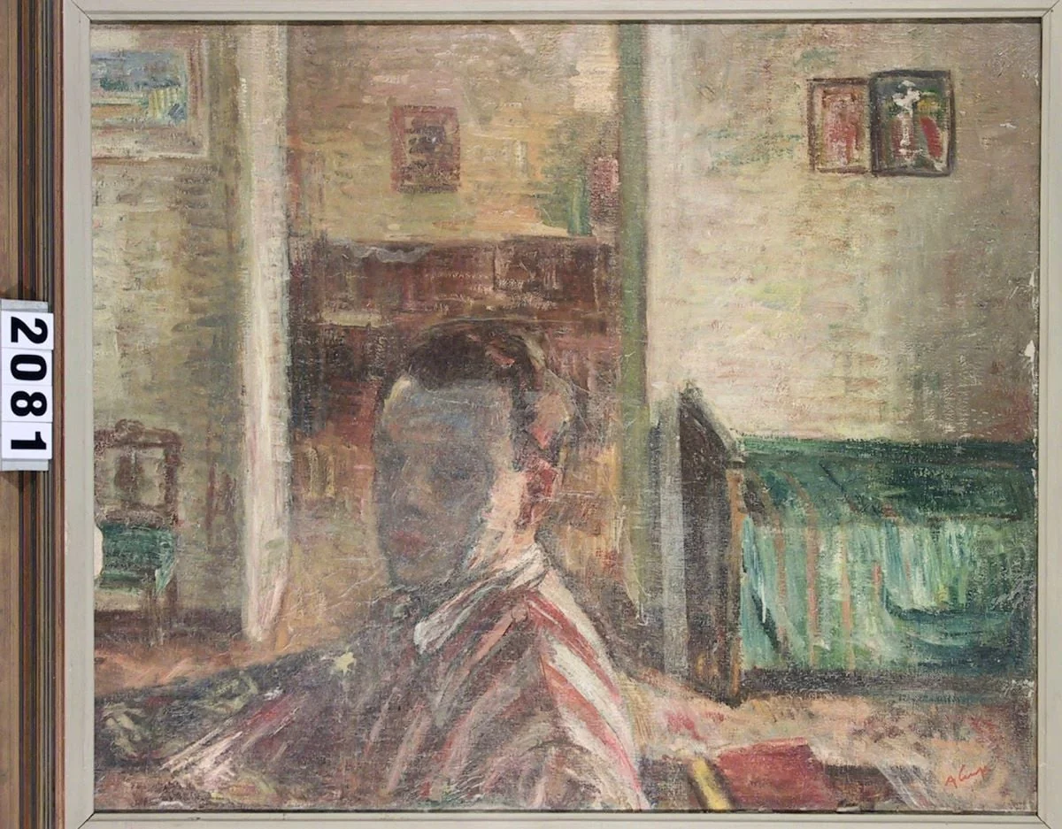 Autoportret, by Aurel Ciupe, unspecified