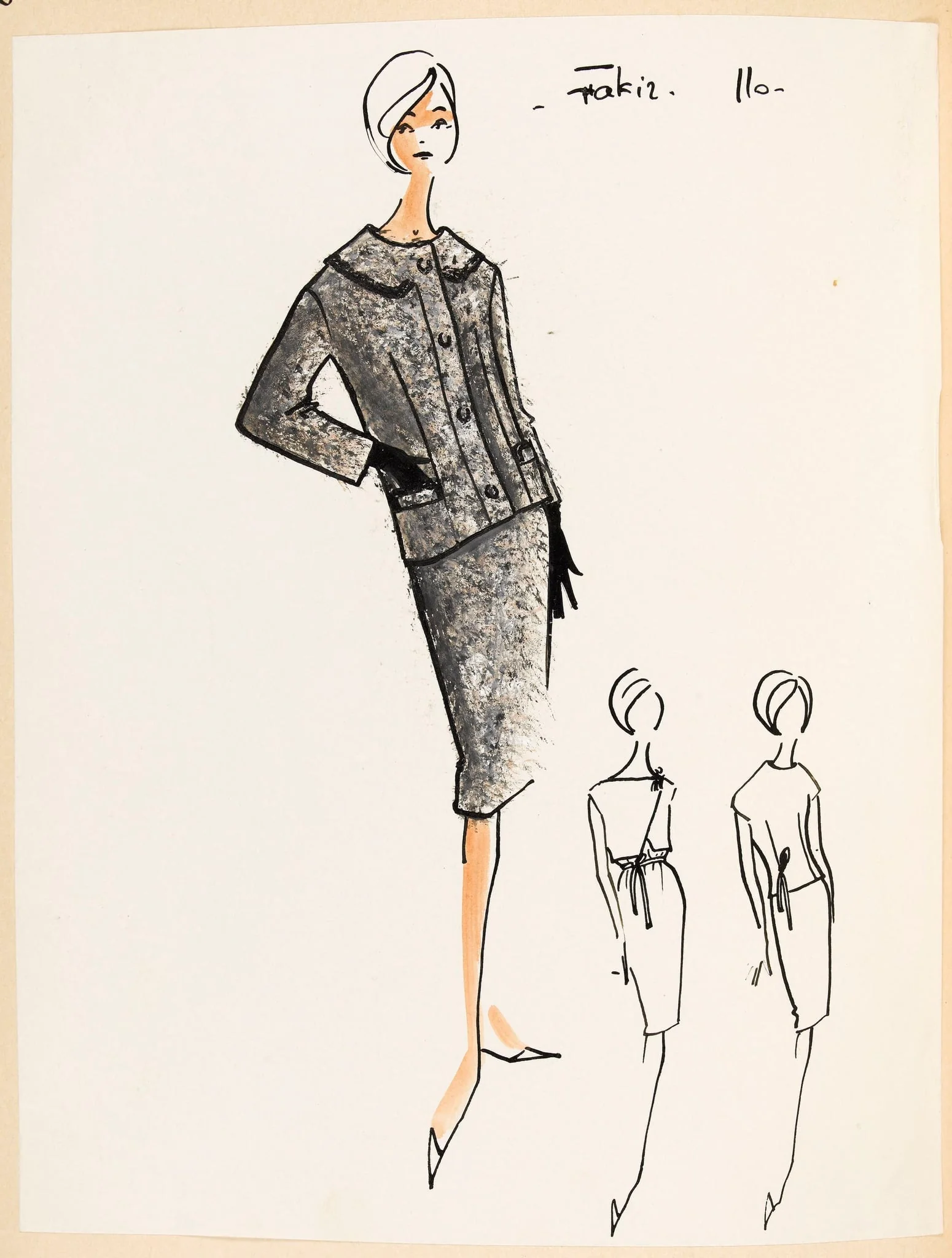 Fakir, by Marie-Louise Carven, 1959