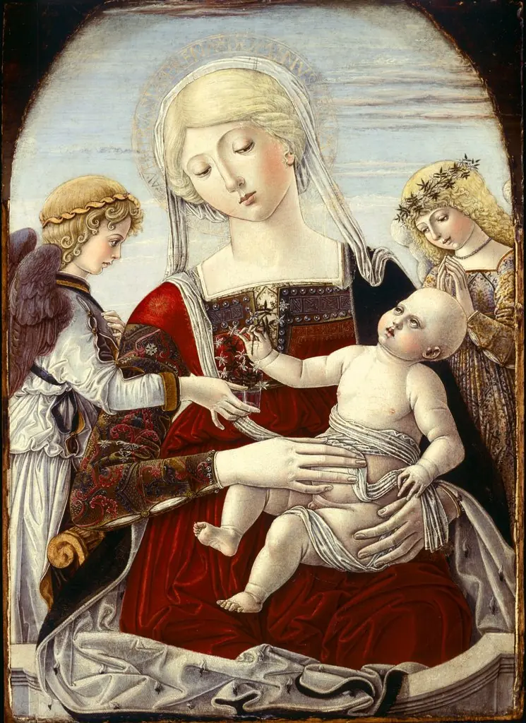 Virgin and Child with Angels