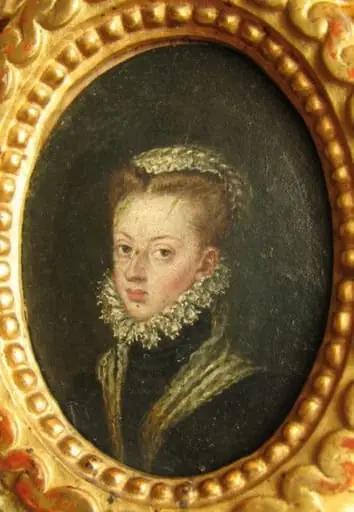 Anna de Austria, a IV-a soție a lui Felipe II, regele Spaniei