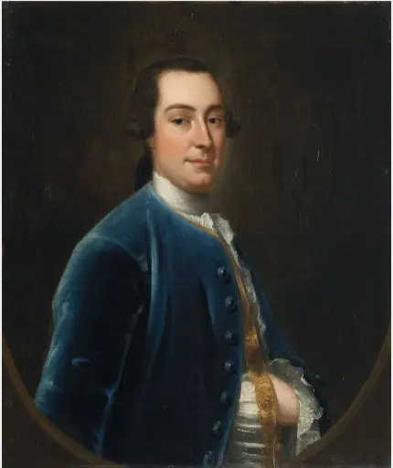 Portrait of a Man in a Blue Jacket