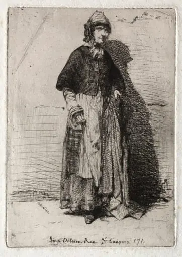 Twelve Etchings from Nature:  La Mère Gérard