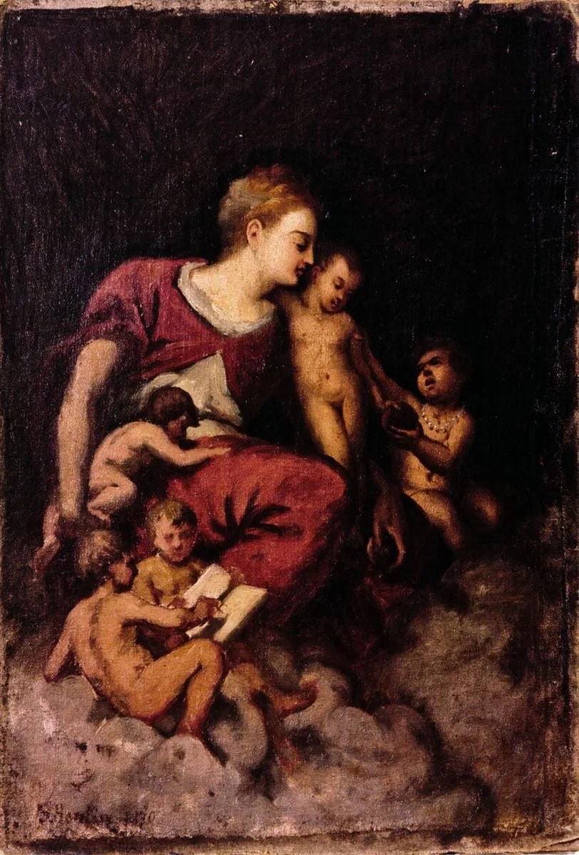 Madonă, by Sava Henția, unspecified, 1870