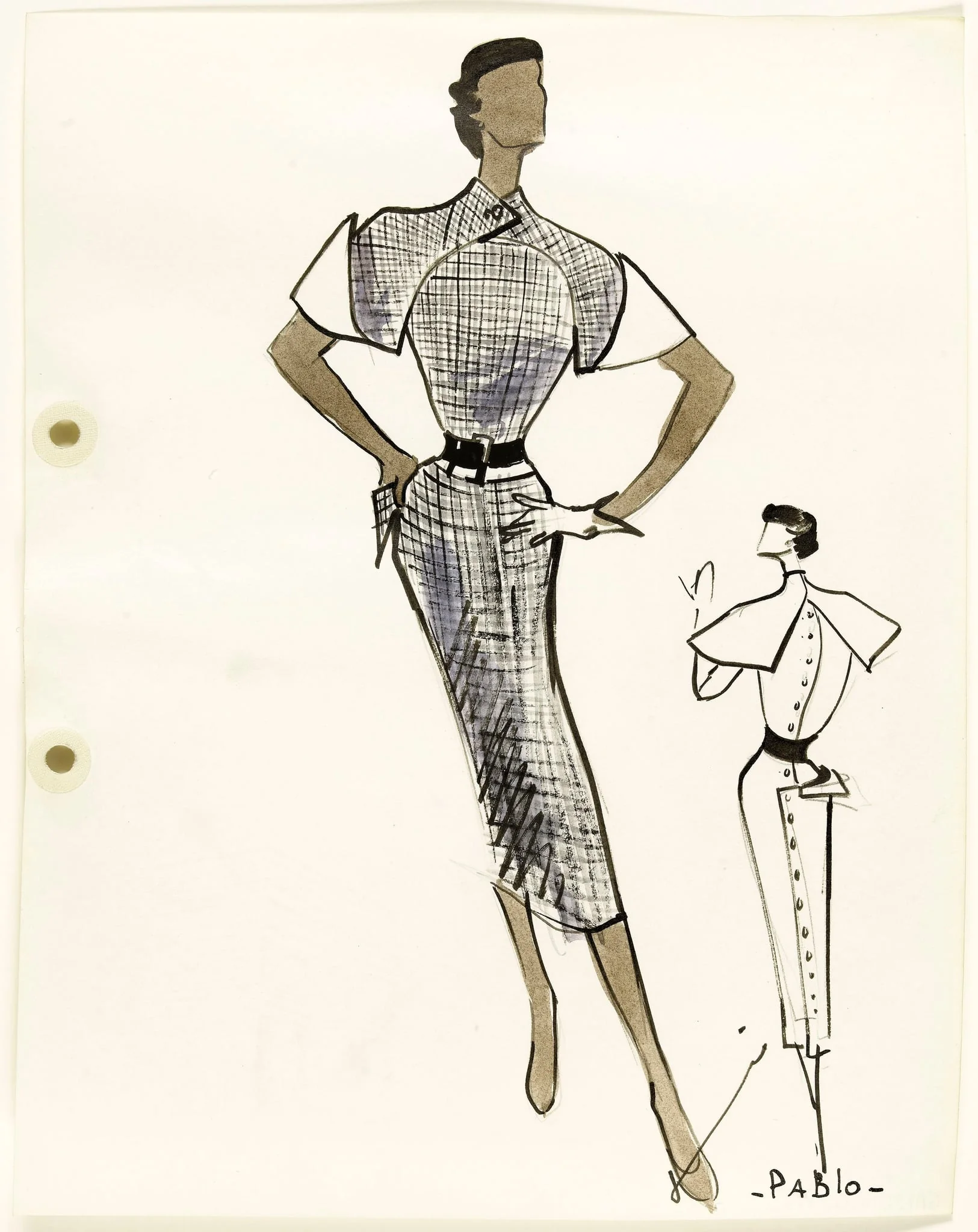 'Pablo', by Marie-Louise Carven, 1951