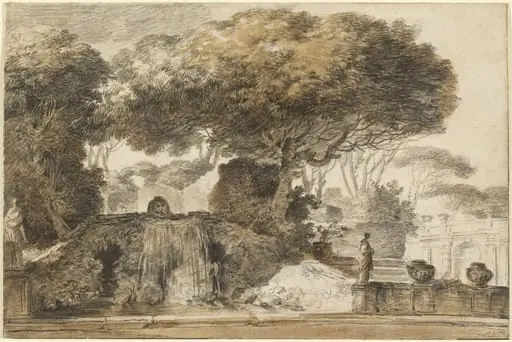 Park of an Italian Villa