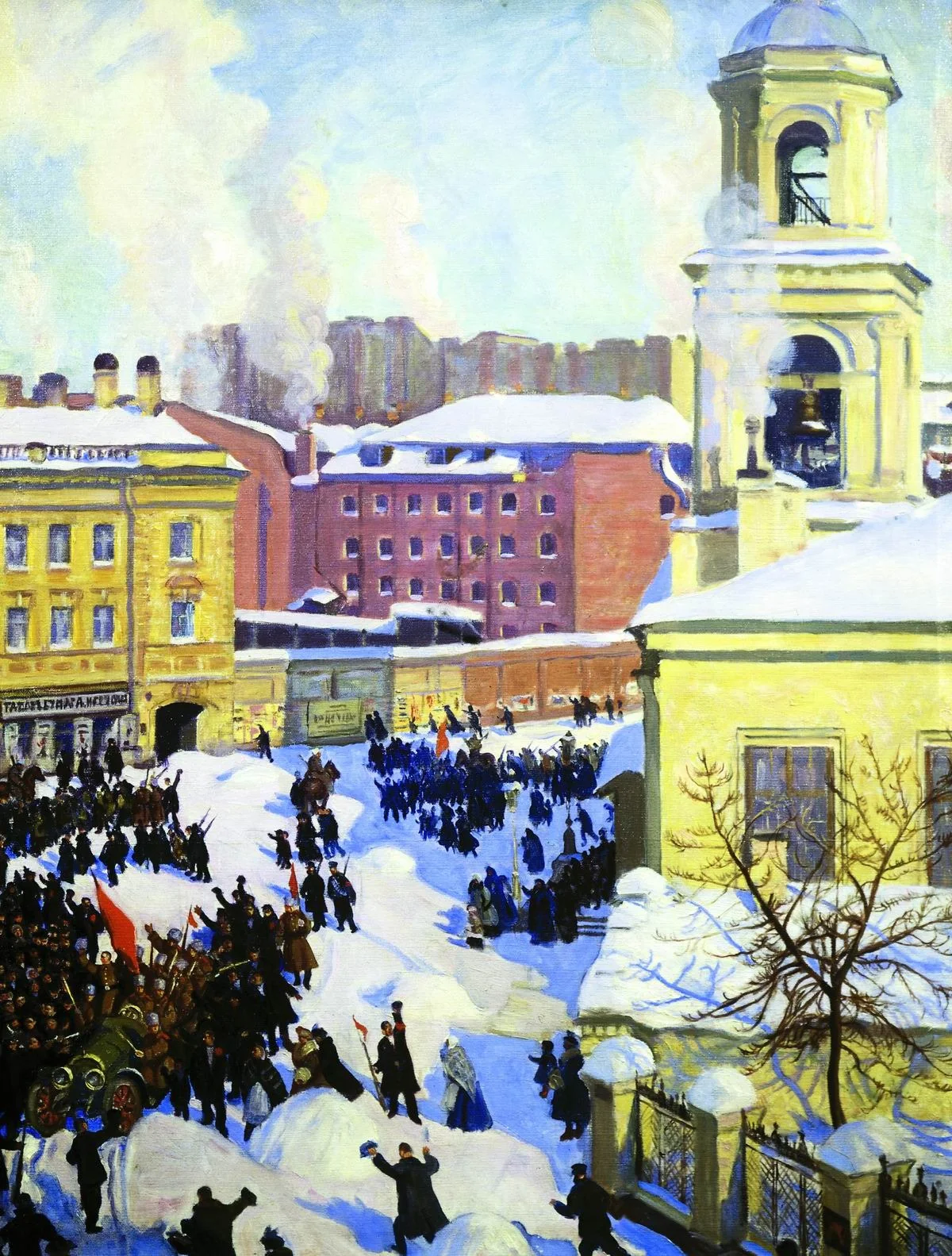 Q123693755, by Boris Kustodiev, oil, 1917