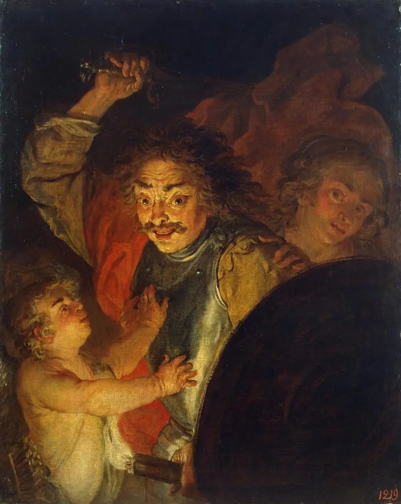 Mars, Venus and Cupid (Allegory of Anger)