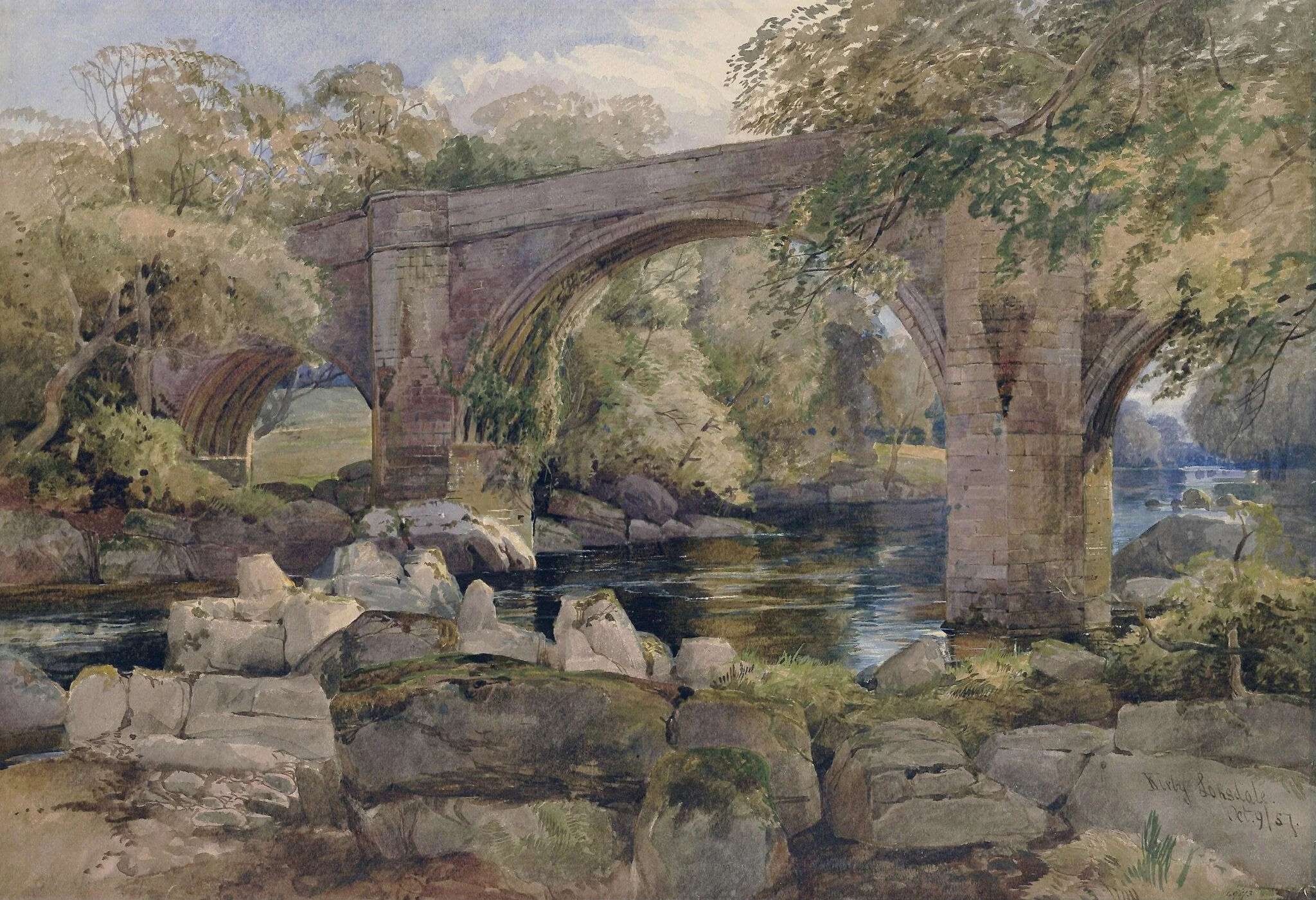 The bridge at Kirby Lonsdale
