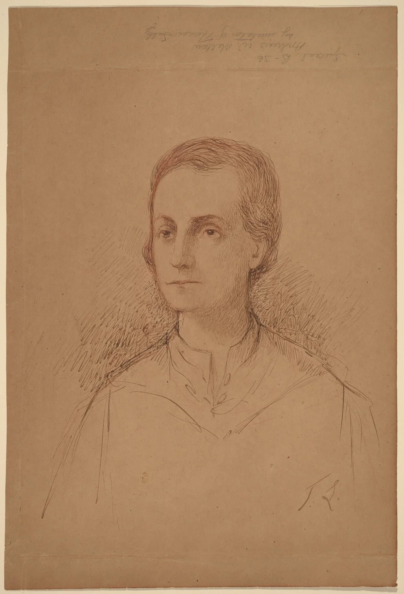 Andrew W. Mellon, by Unknown, ink, 1828
