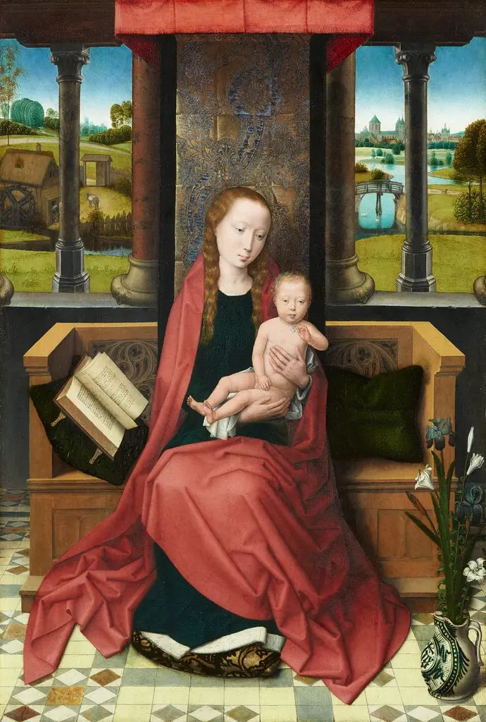 The Virgin and Child Enthroned