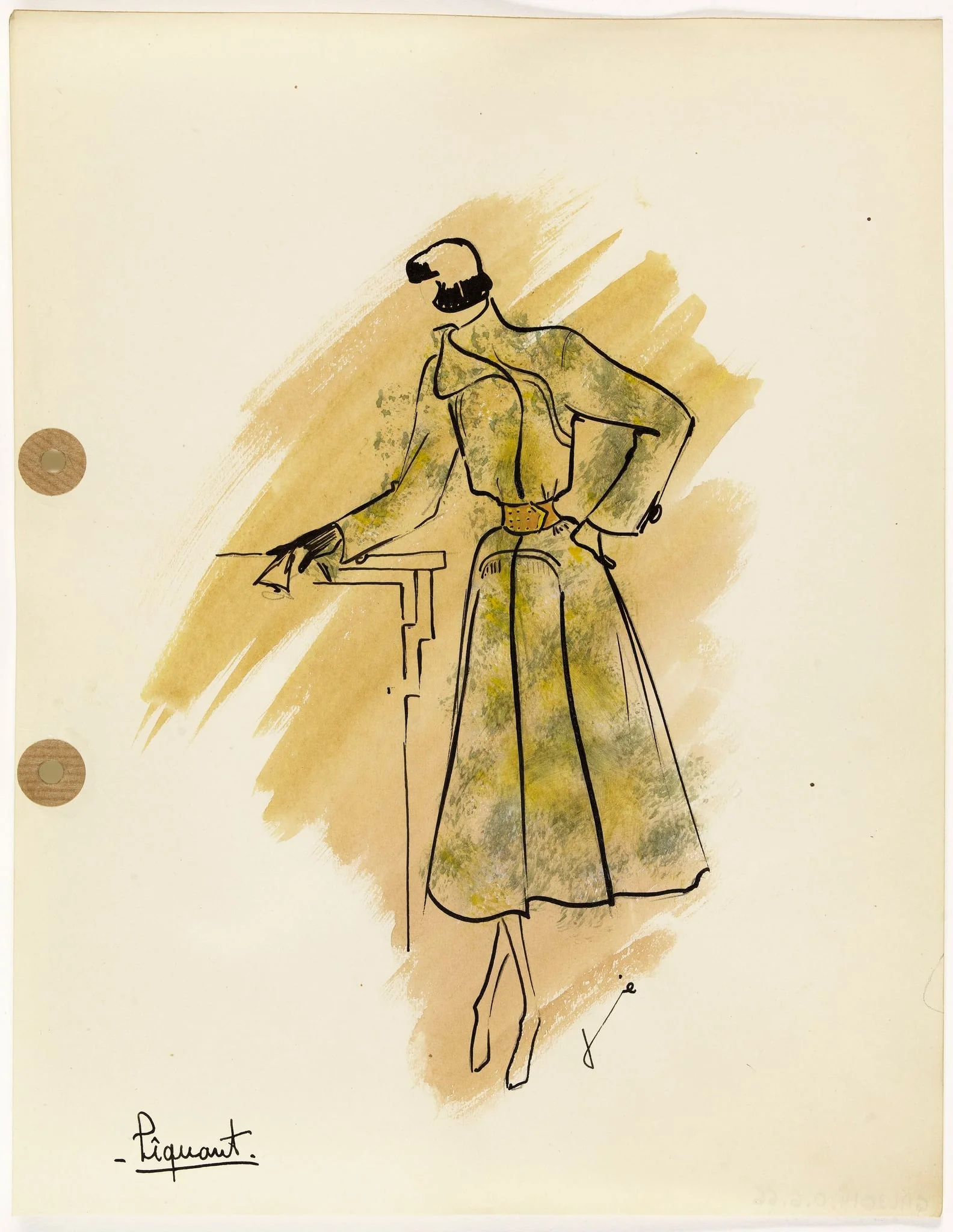 'Piquant', by Marie-Louise Carven, 1949