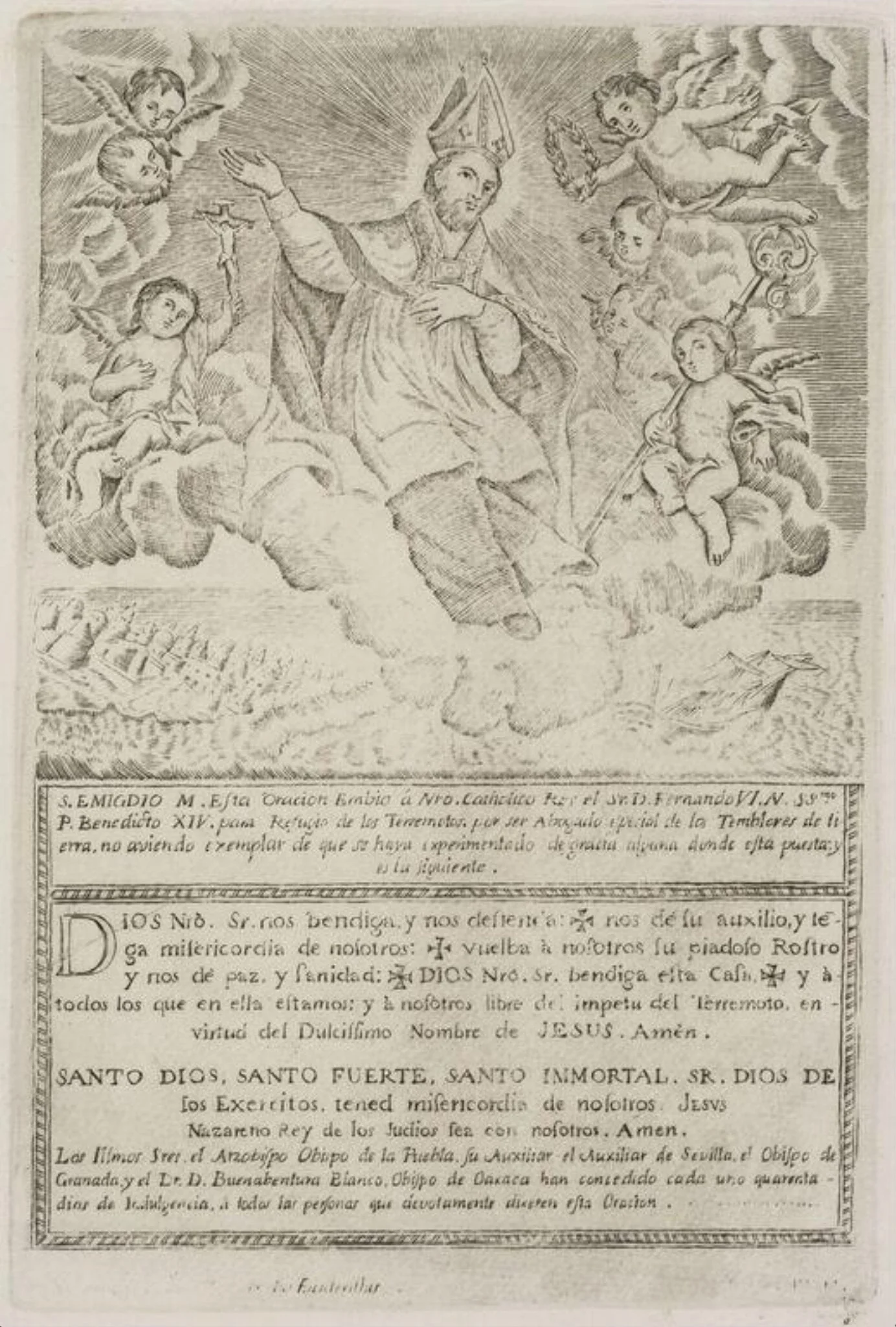 Untitled, by Francisco Sylverio, 1721