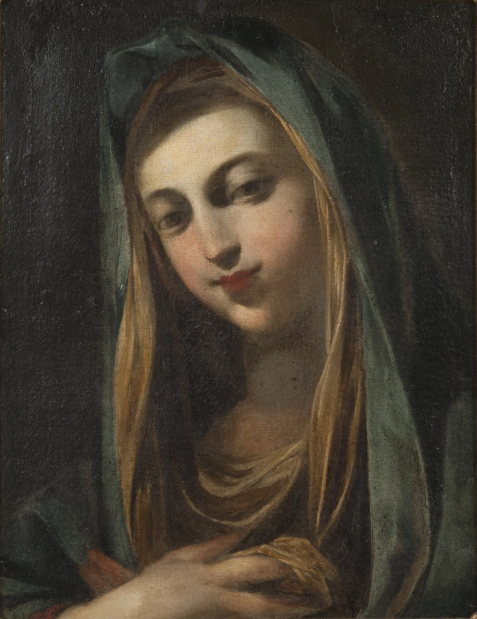 Female Saint, by Unknown, oil