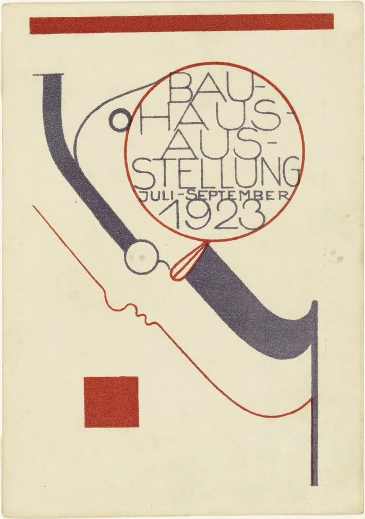 Untitled, by Oskar Schlemmer, ink, 1923