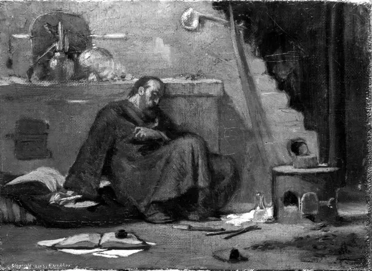 Study for The Dead Alchemist