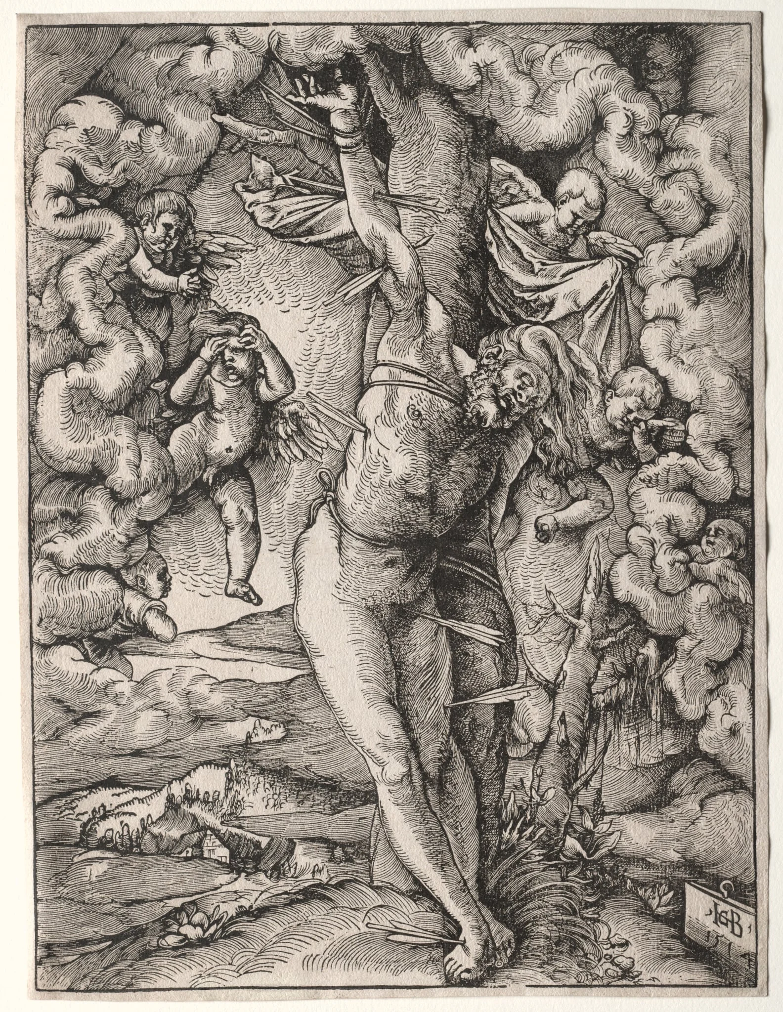 The Great St. Sebastian, by Hans Baldung Grien, 1514
