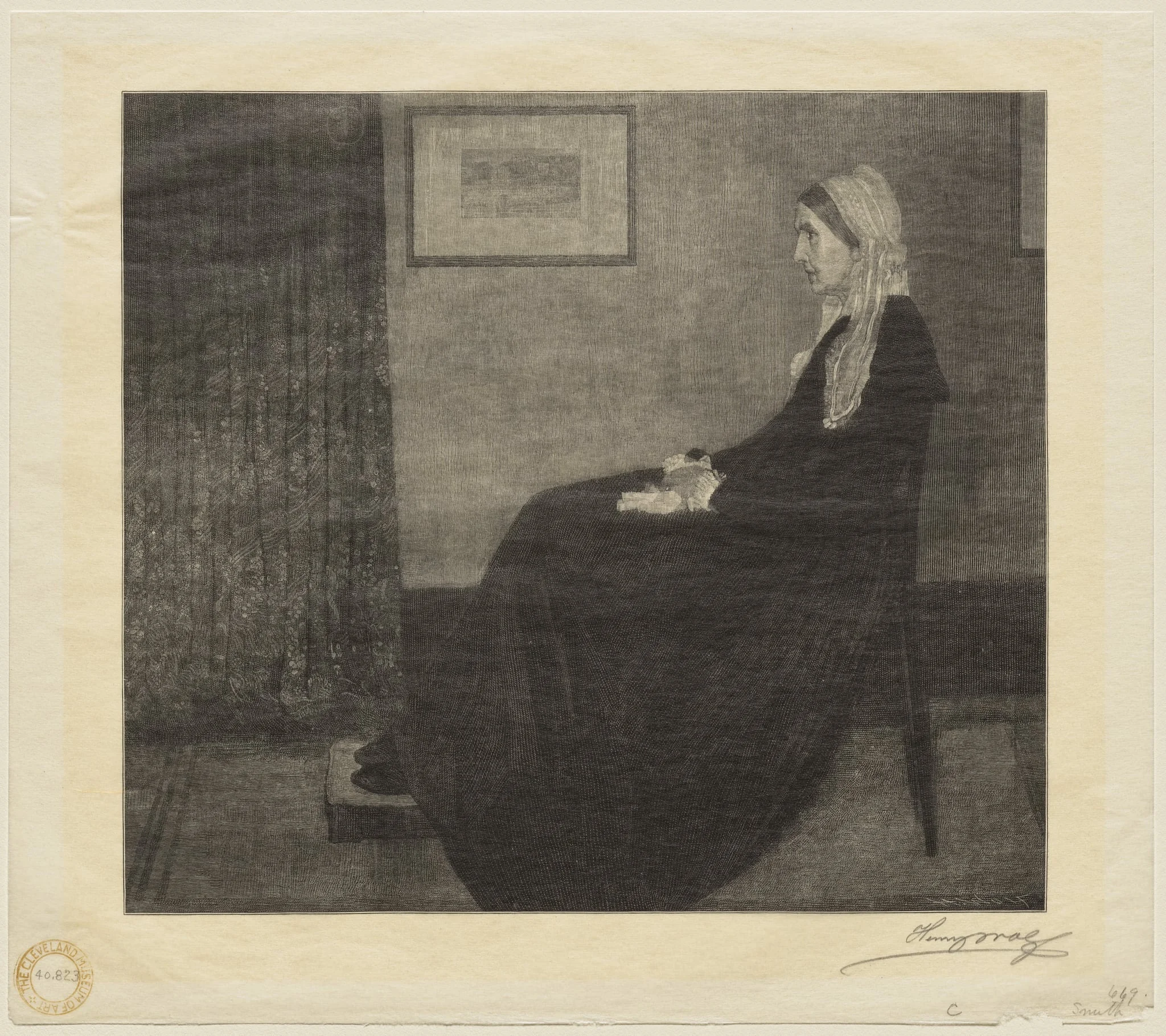 My Mother, by Henry Wolf, 1905