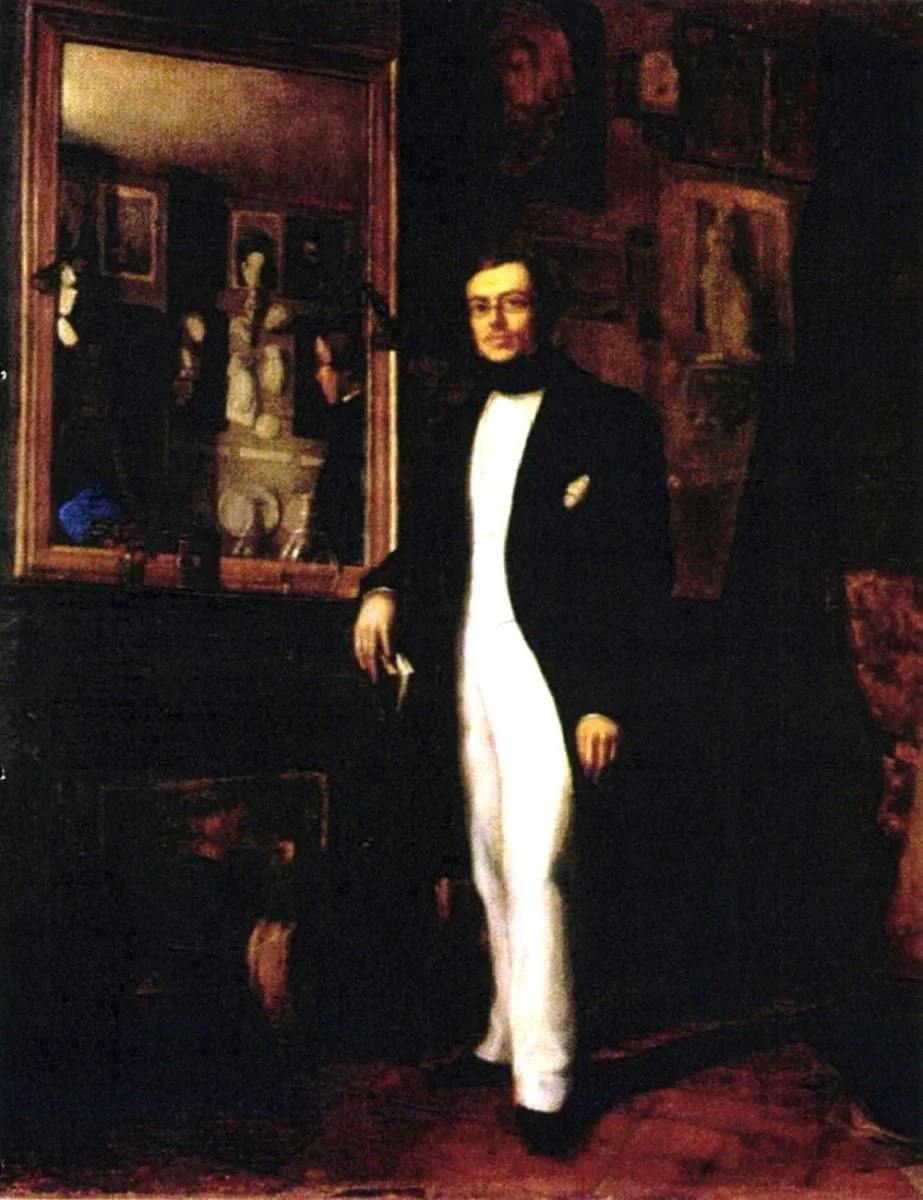 Doctorul Adolf Grünau, by Constantin Daniel Rosenthal, 1846