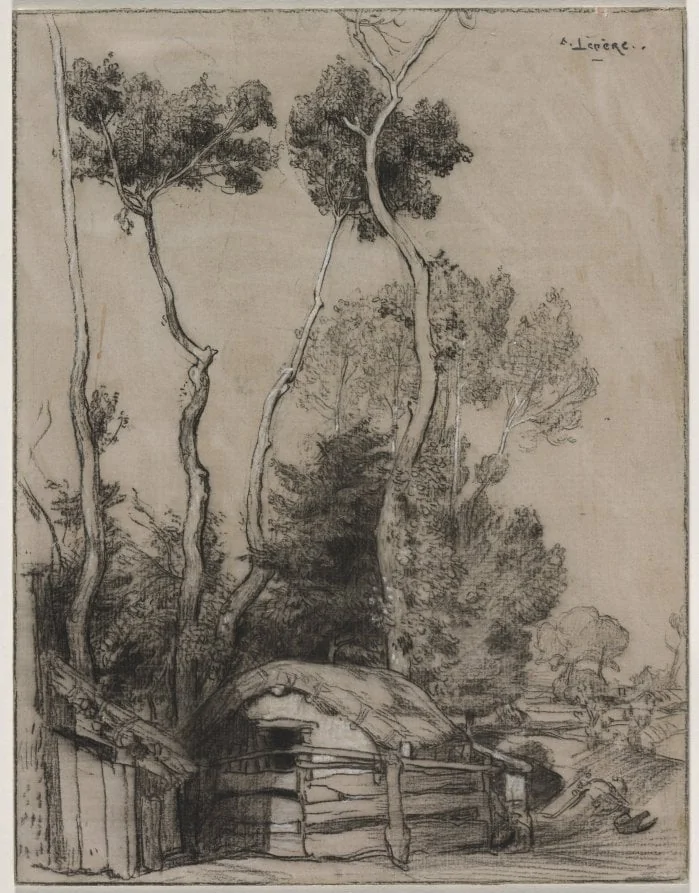 Landscape with Cottages