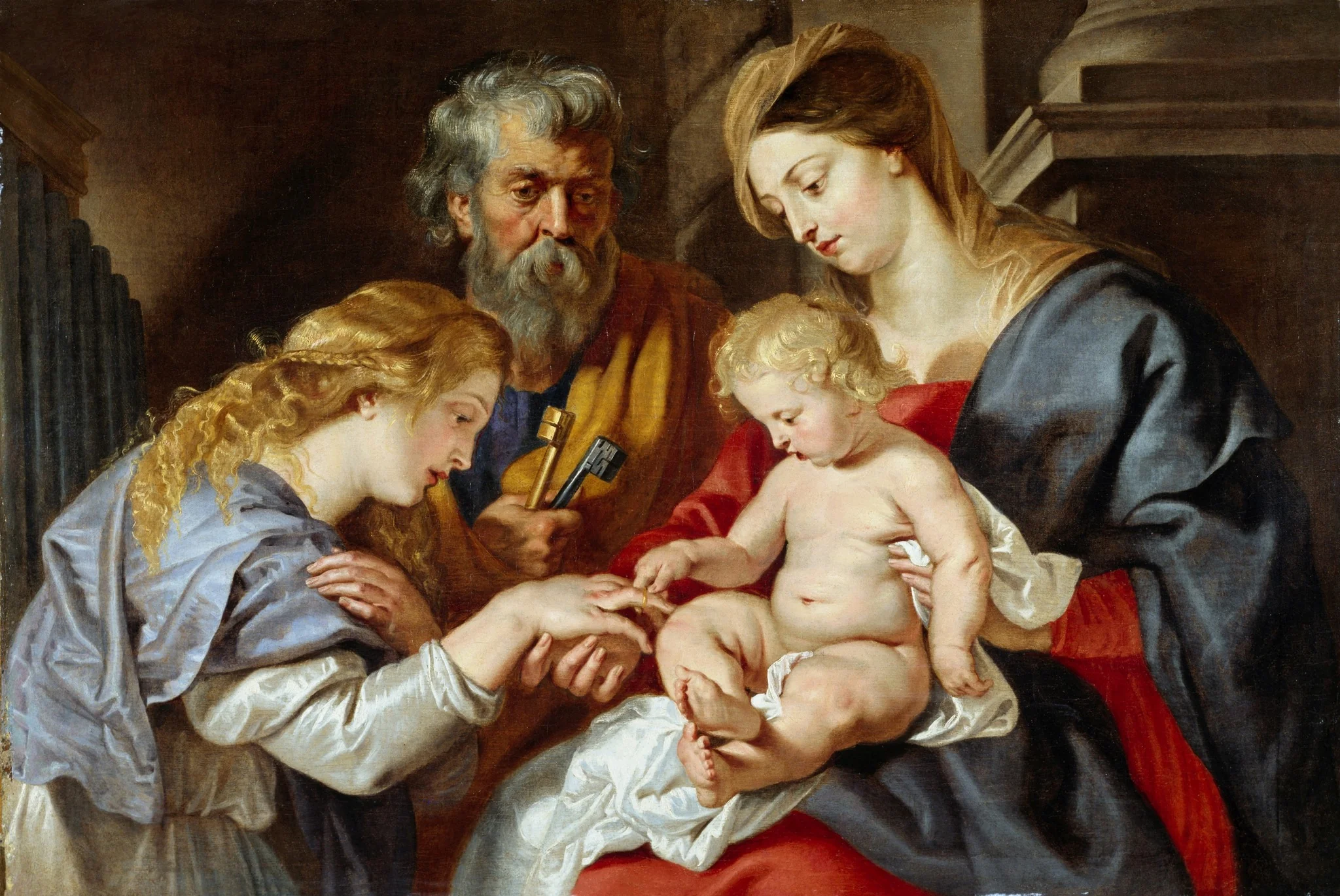 The Mystic Marriage of Saint Catherine