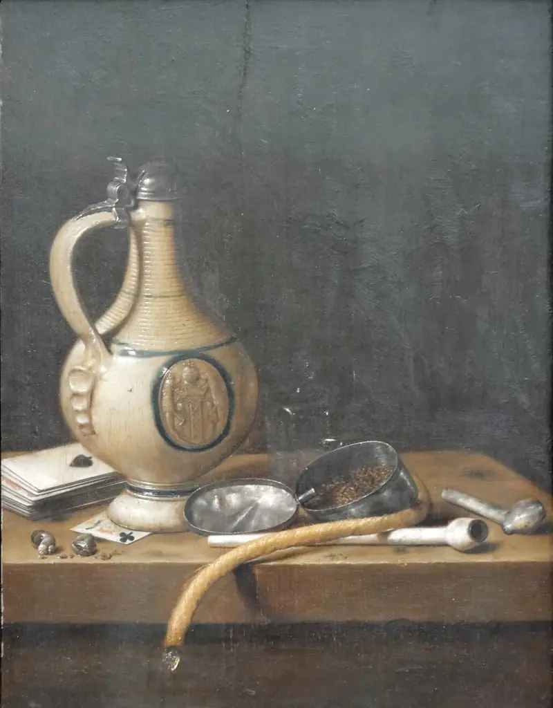 Still Life with Smoking Paraphernalia