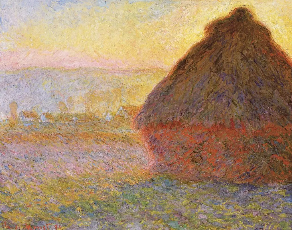 Grainstack (Sunset)