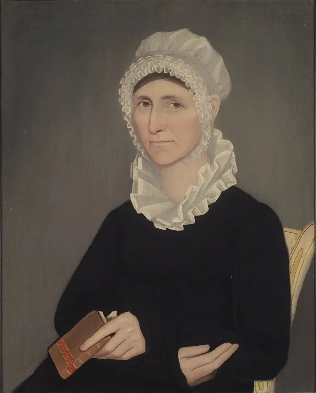Betsey Beckwith, by Ammi Phillips, oil, 1817