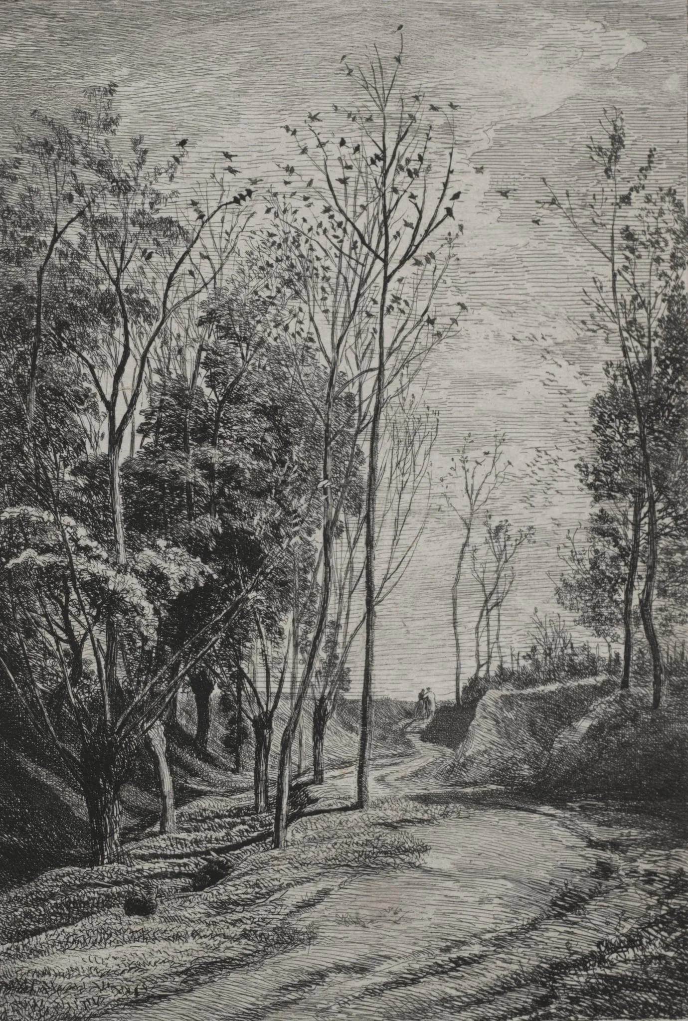 The Little Brids, by Charles François Daubigny, 1850