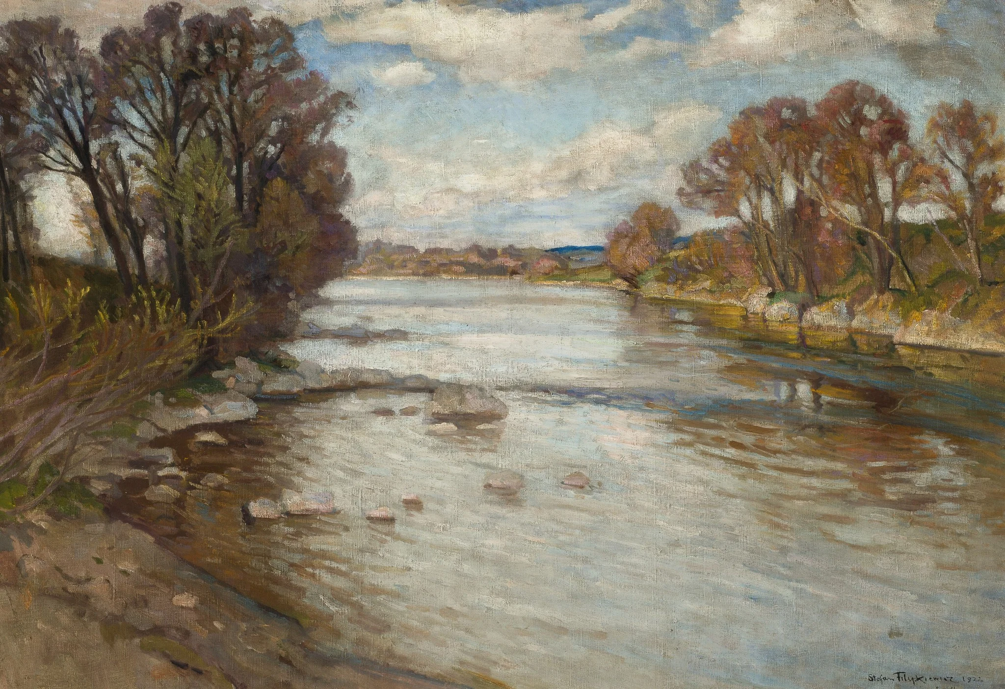 The Dunajec River at Szaflary