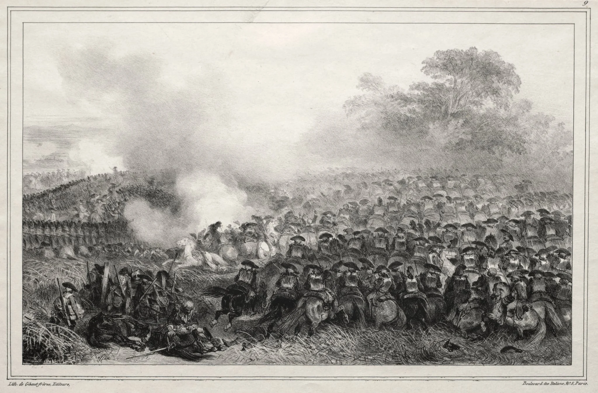 Album for 1835:  Carré enfoncé...