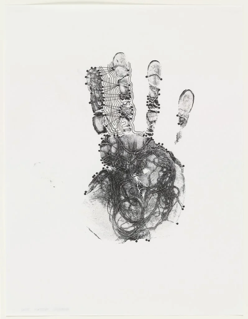Untitled, by Gabriel Orozco, paint, 2001