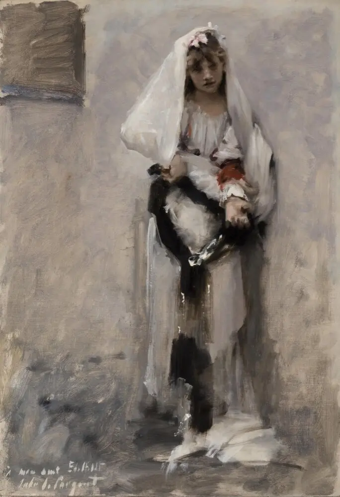 A Parisian Beggar Girl