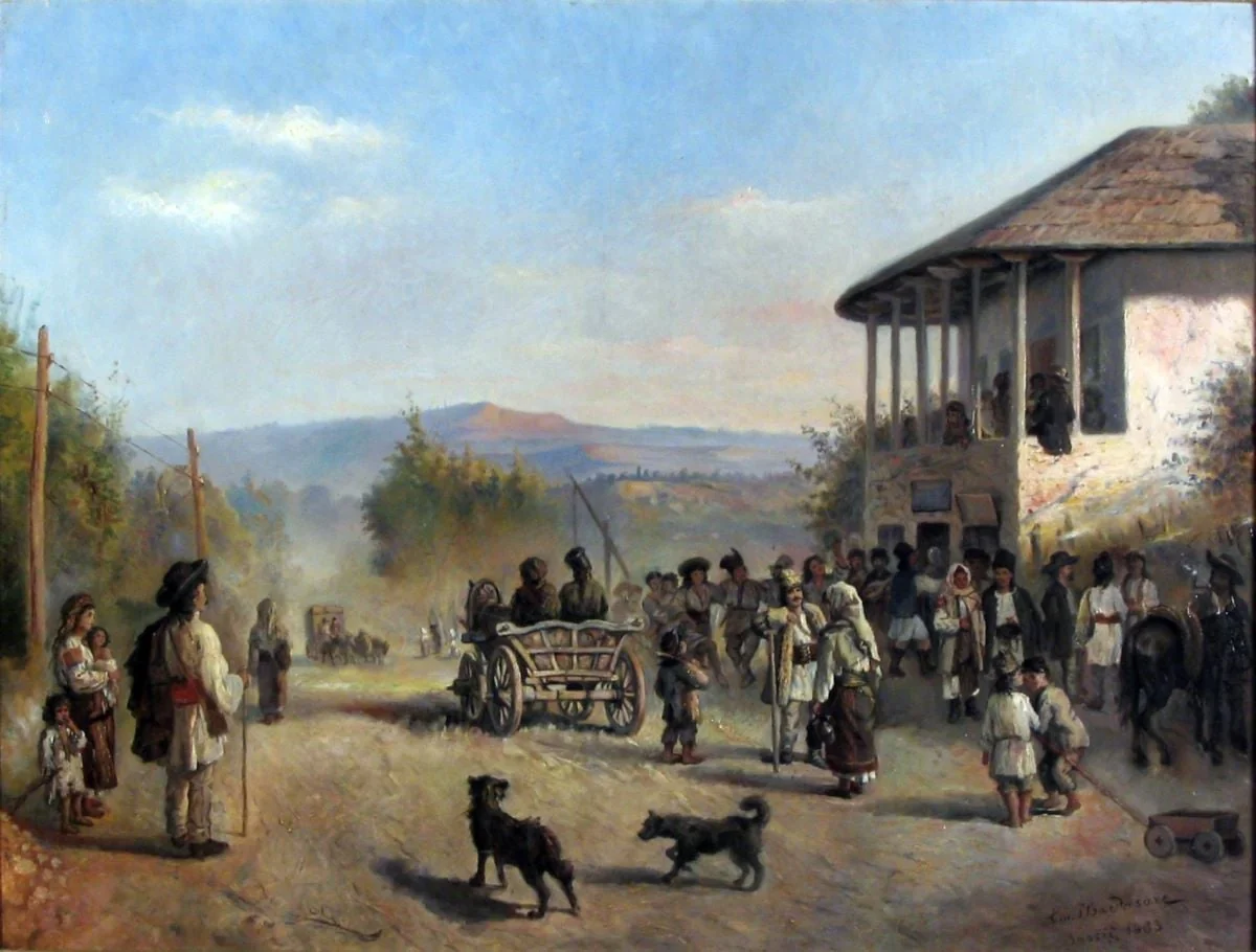 La Trei Sarmale, by Emanoil Bardasare-Panaiteanu, 1883