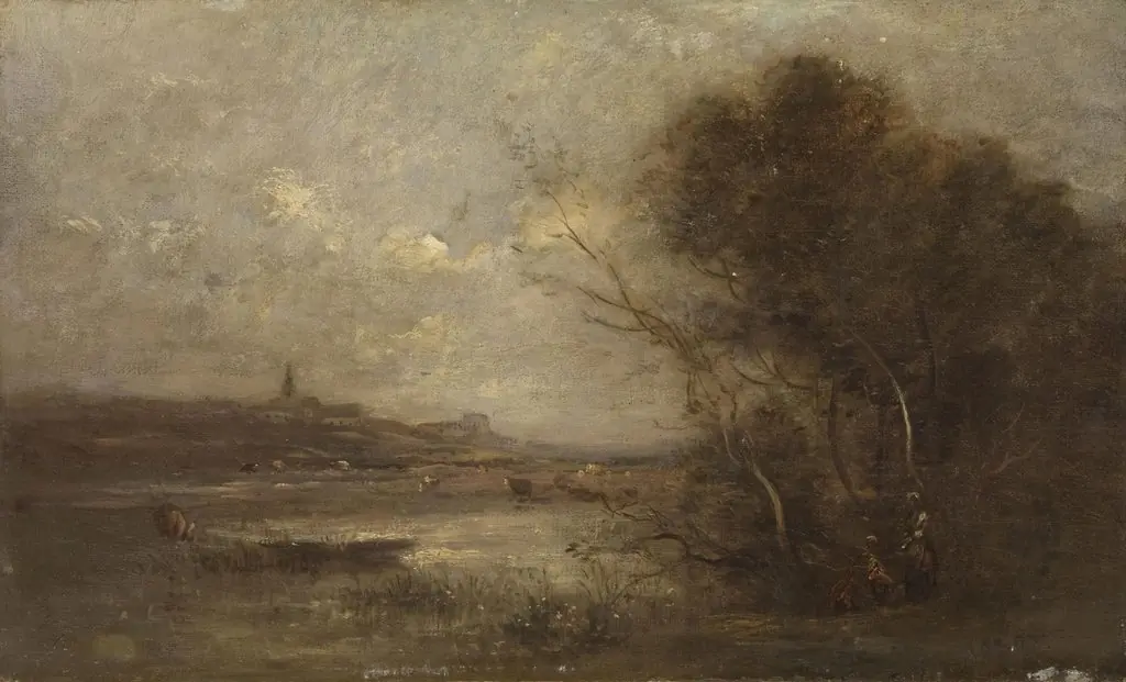Landscape with a Village