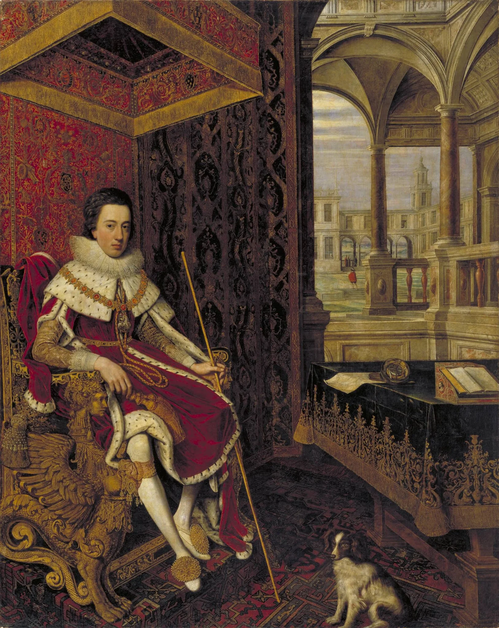 Charles I (1600-1649) when Prince of Wales, by Unknown, 1650