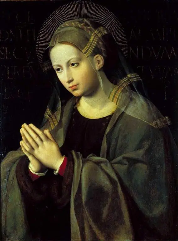 The Virgin Annunciate