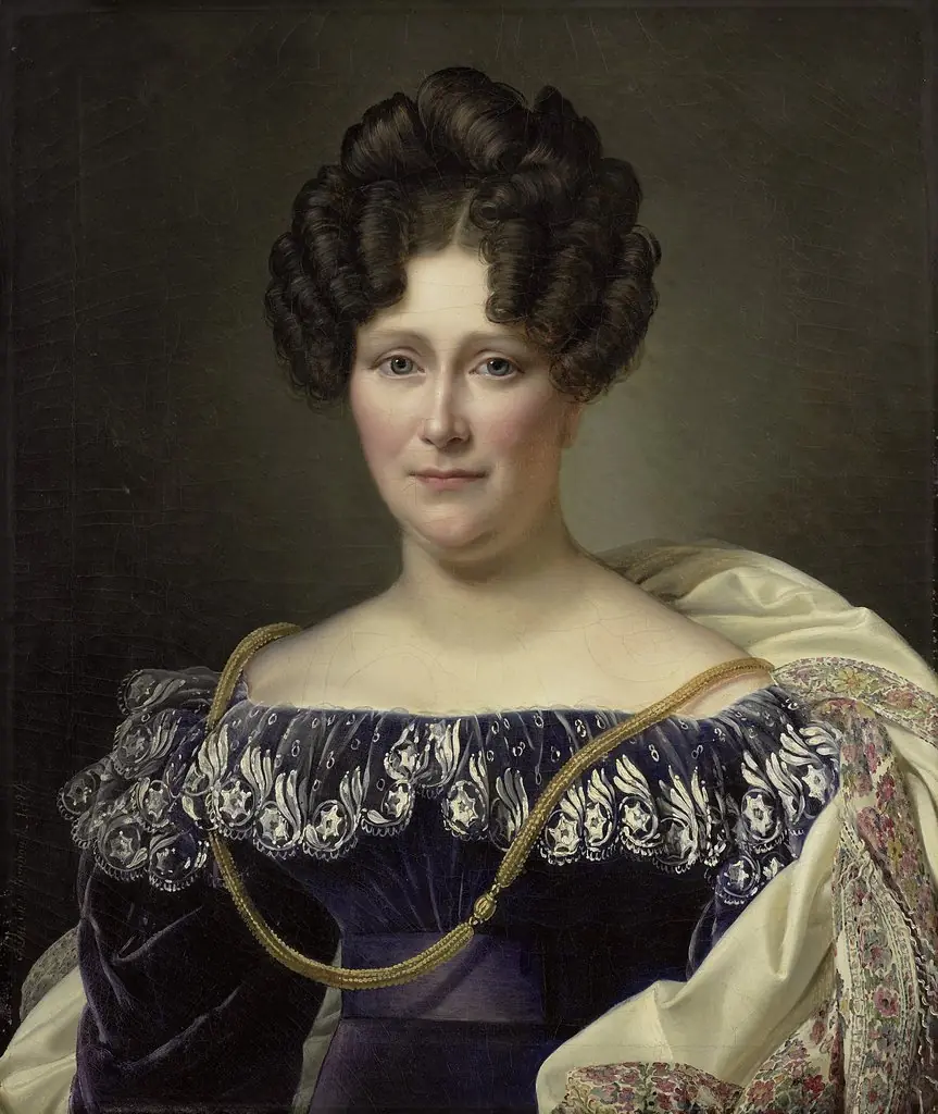 Portrait of Johanna Henriette Engelen, second Wife of Daniel Francis Schas