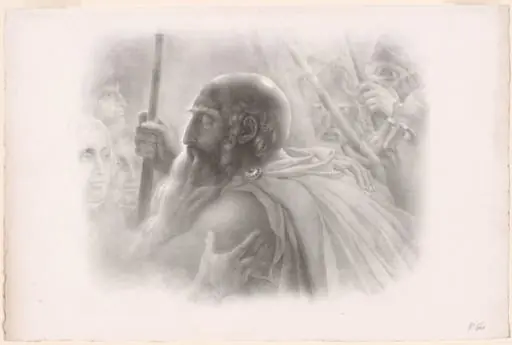 Hoche, Joubert, and Ossian [Ossian Receiving the Shades of French Heroes]