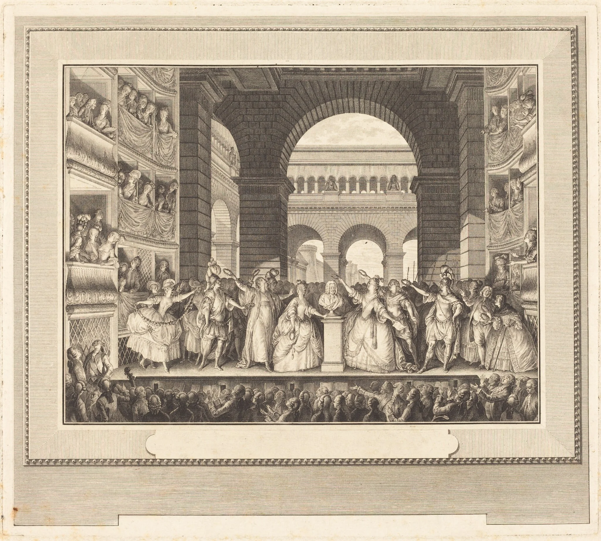 Couronnement de Voltaire (The Crowning of Voltaire)