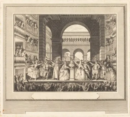 Couronnement de Voltaire (The Crowning of Voltaire)